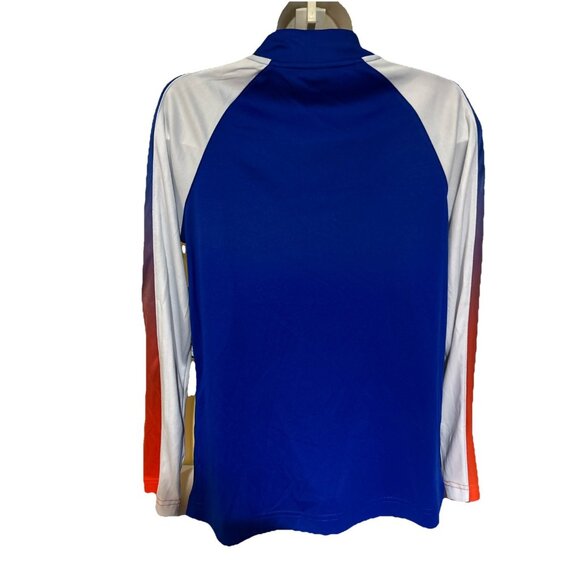 Boise State BSU Broncos Colosseum Blue 1/4 Zip Pullover LS Shirt Youth M 12-14 - Picture 6 of 8